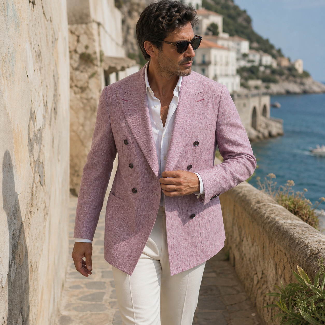 Giacca elegante uomo stile italiano