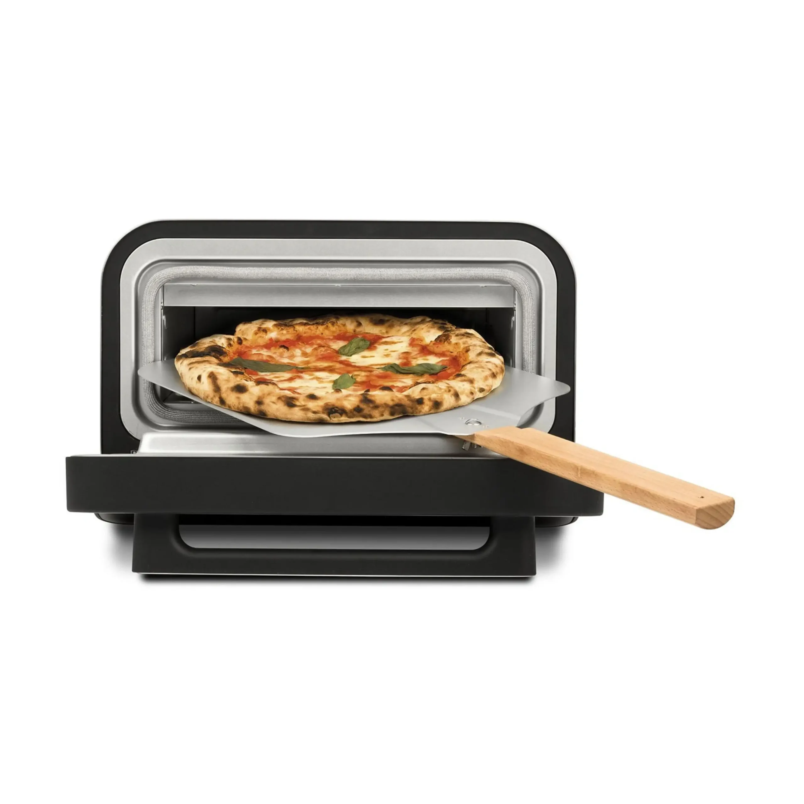 Dettaglio del forno pizza professionale da banco